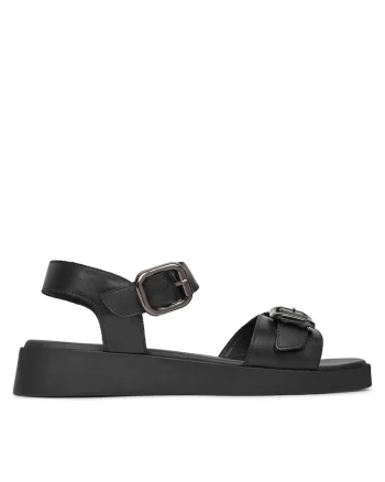 Sandale dama,  WI16-KIMBALLY-05, piele naturala, negru
