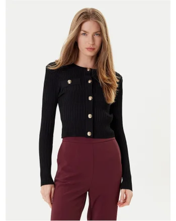 Cardigan dama,  negru, elegant