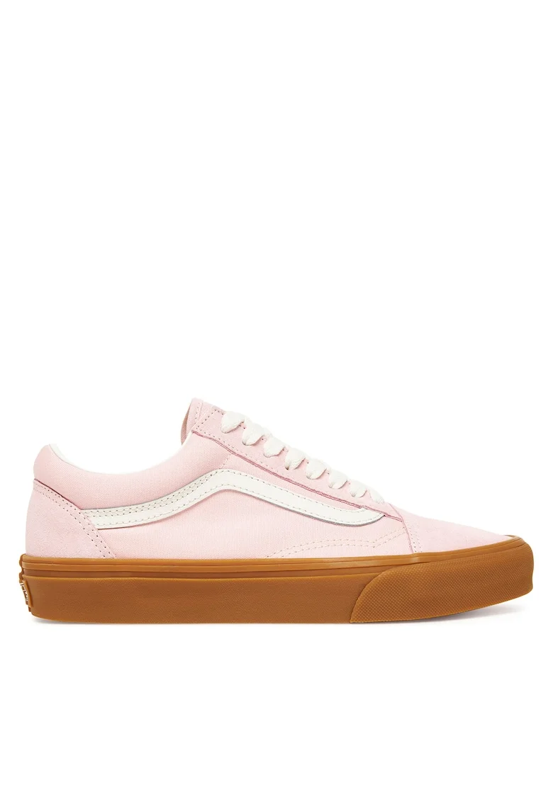Tenisi unisex  Old Skool VN000D9YRW, piele naturala, roz