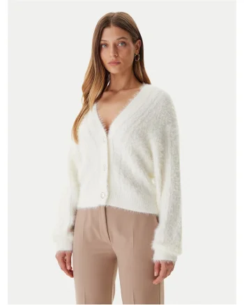 Cardigan dama  crem, pulover elegant