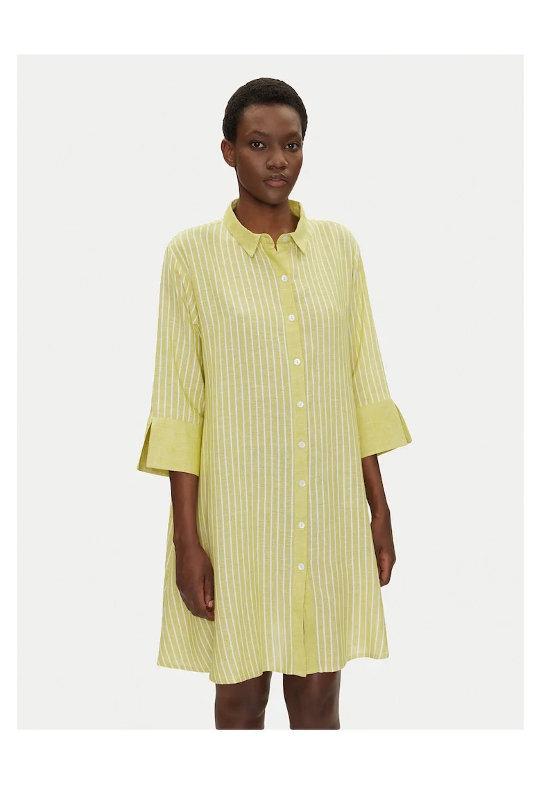 Rochie Camasa  verde, 2 caracteristici reprezentative, dama