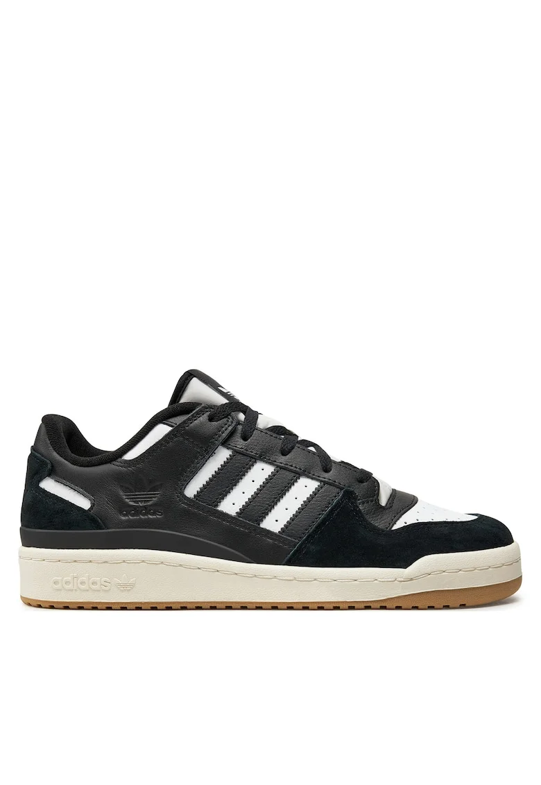 Tenisi barbati  Forum Low, piele naturala, negru
