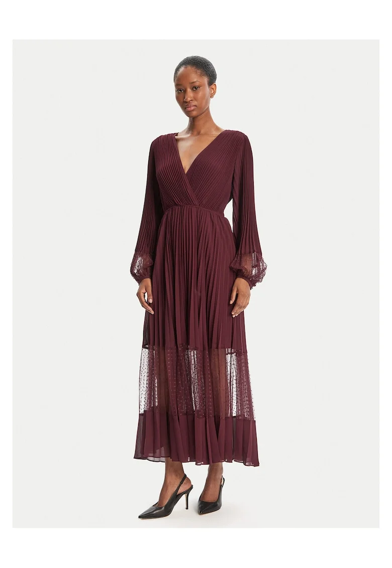 Rochie de seara de dama  bordeaux
