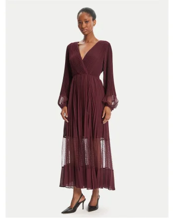 Rochie de seara de dama  bordeaux