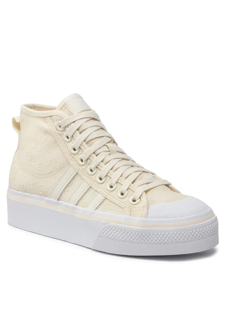 Tenisi dama,  Nizza Platform Mid W, bej, tesatura