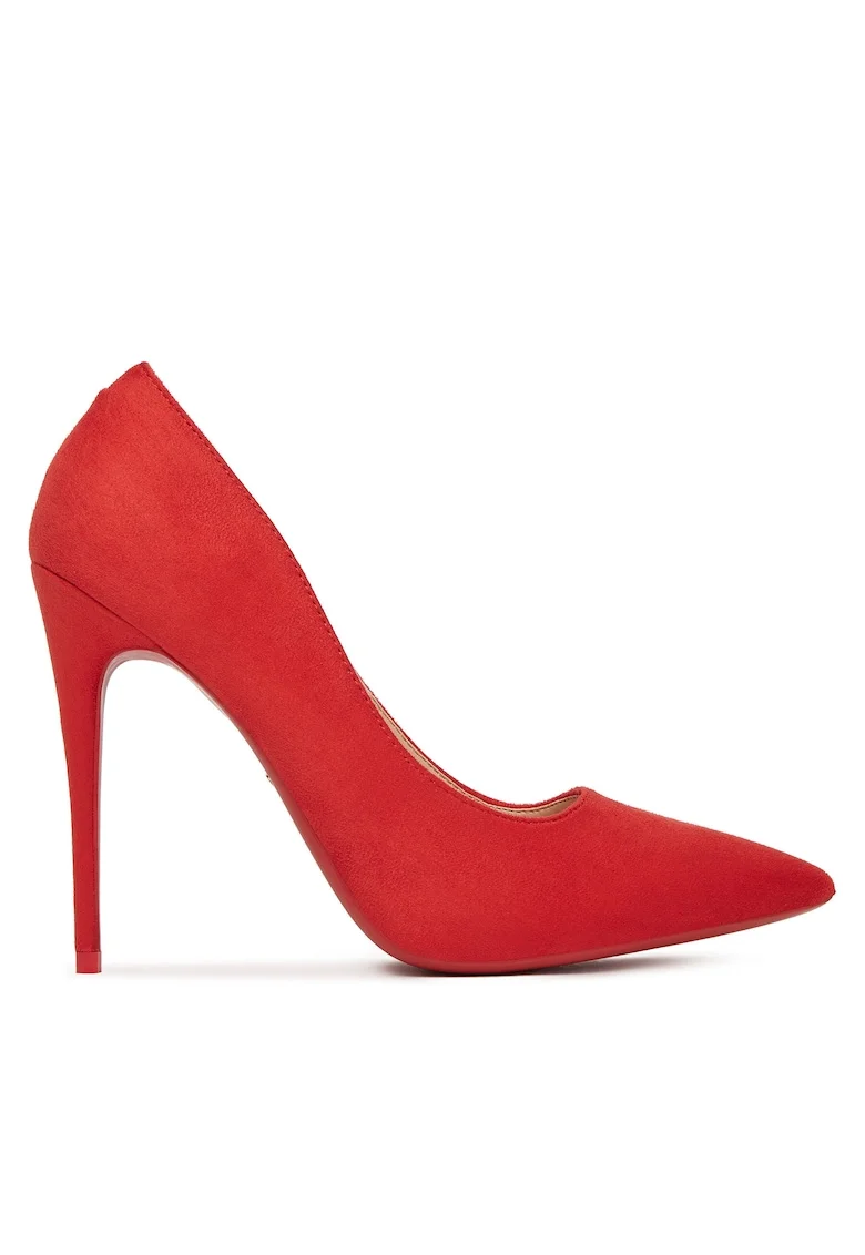 Pantofi dama,  model DZ0023, rosu, tocuri