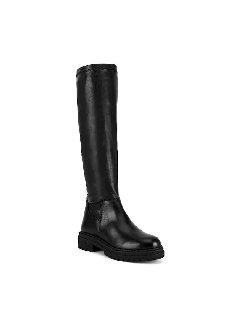 Cizme dama  CEO-RST-WHETHER-17, piele naturala, negru