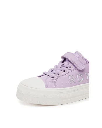 Tenisi copii,  fete, violet, material textil