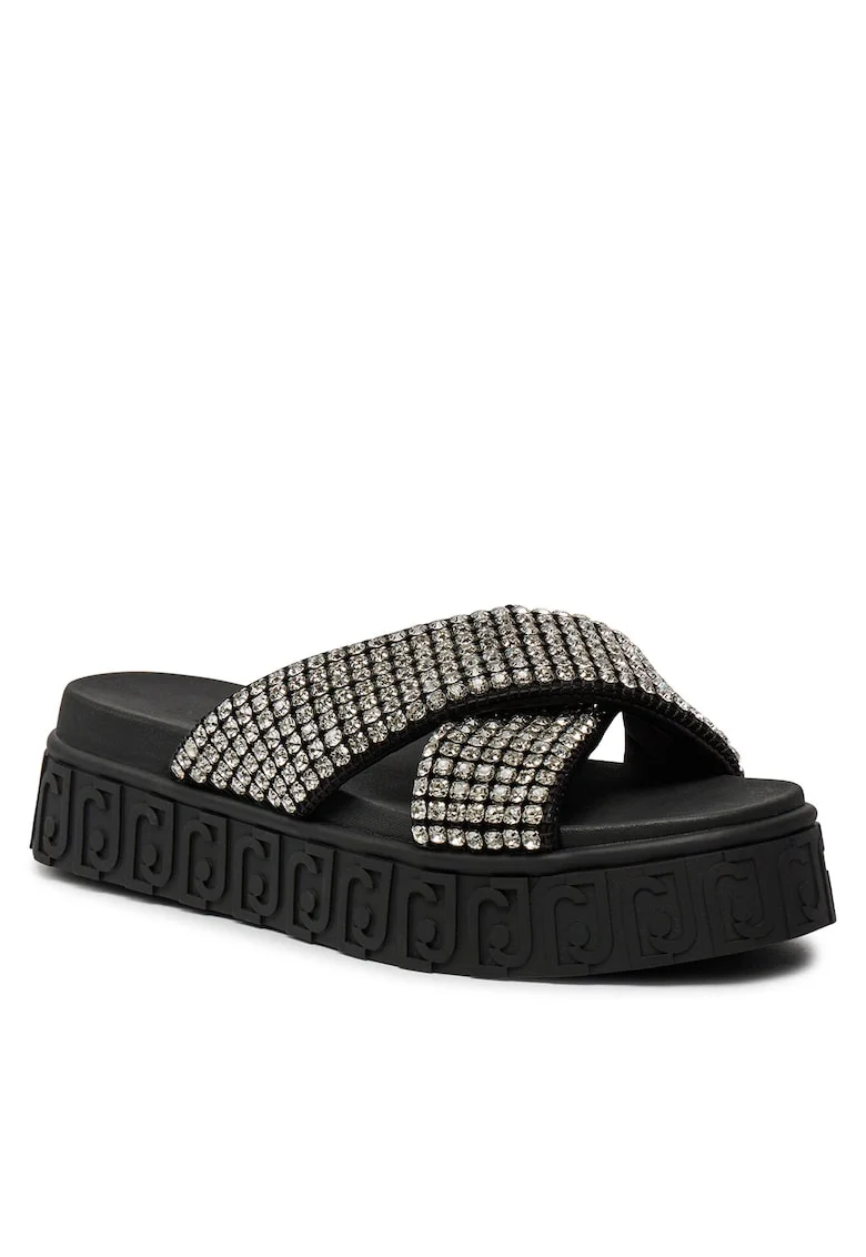 Slapi  Lovely Sandal 02, negru,