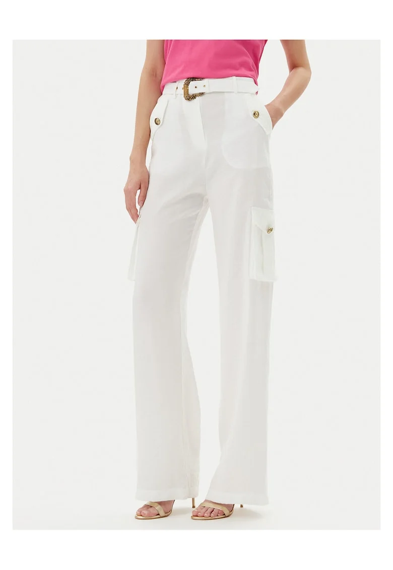 Pantaloni dama  alb