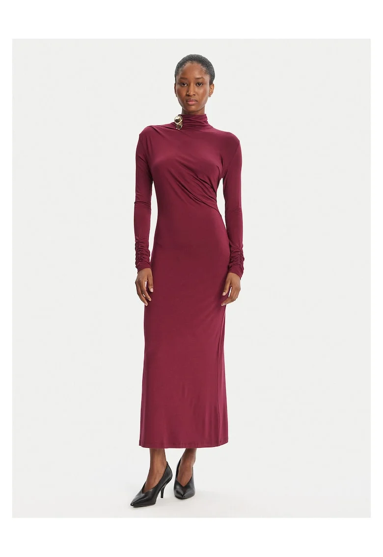 Rochie de seara de dama  bordeaux
