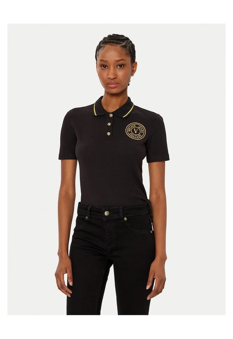 Tricou dama,  Negru, Polo
