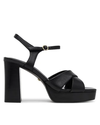 Sandale dama,  ALIA-118081, piele naturala, negru