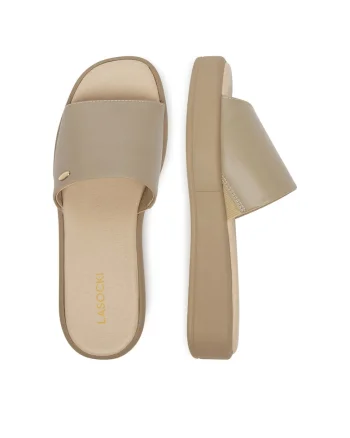 dama,  bej, piele naturala, Bej