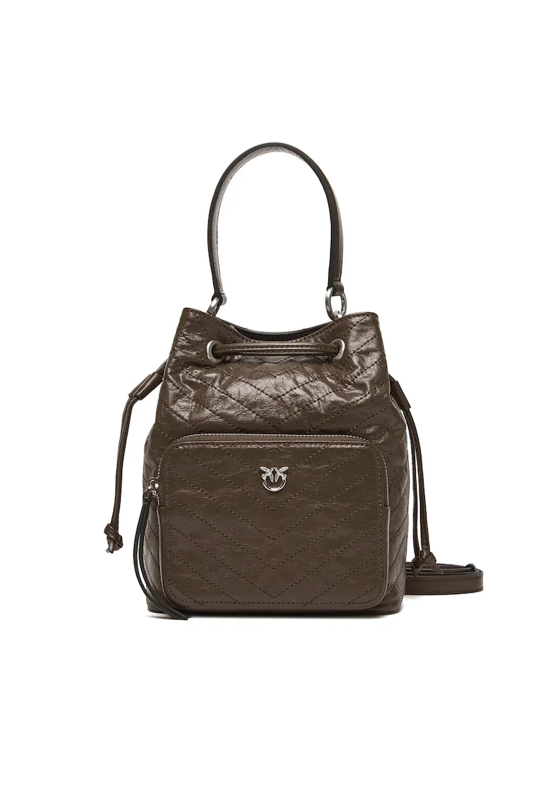 Geanta dama  Marrone Castano L74E unisex, culoare maro