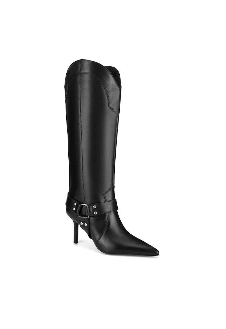 Cizme dama,  piele naturala, negre