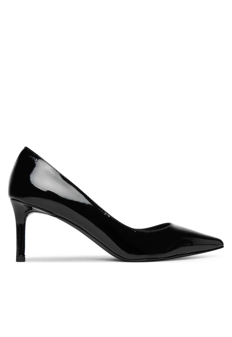 Pantofi dama,  tocuri, piele naturala, negru