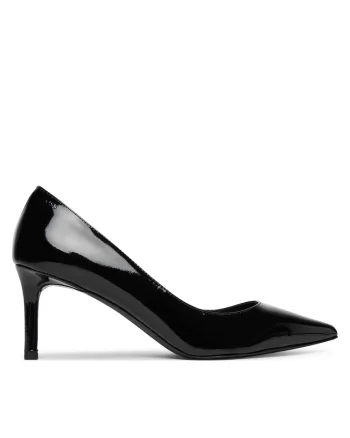 Pantofi dama,  tocuri, piele naturala, negru