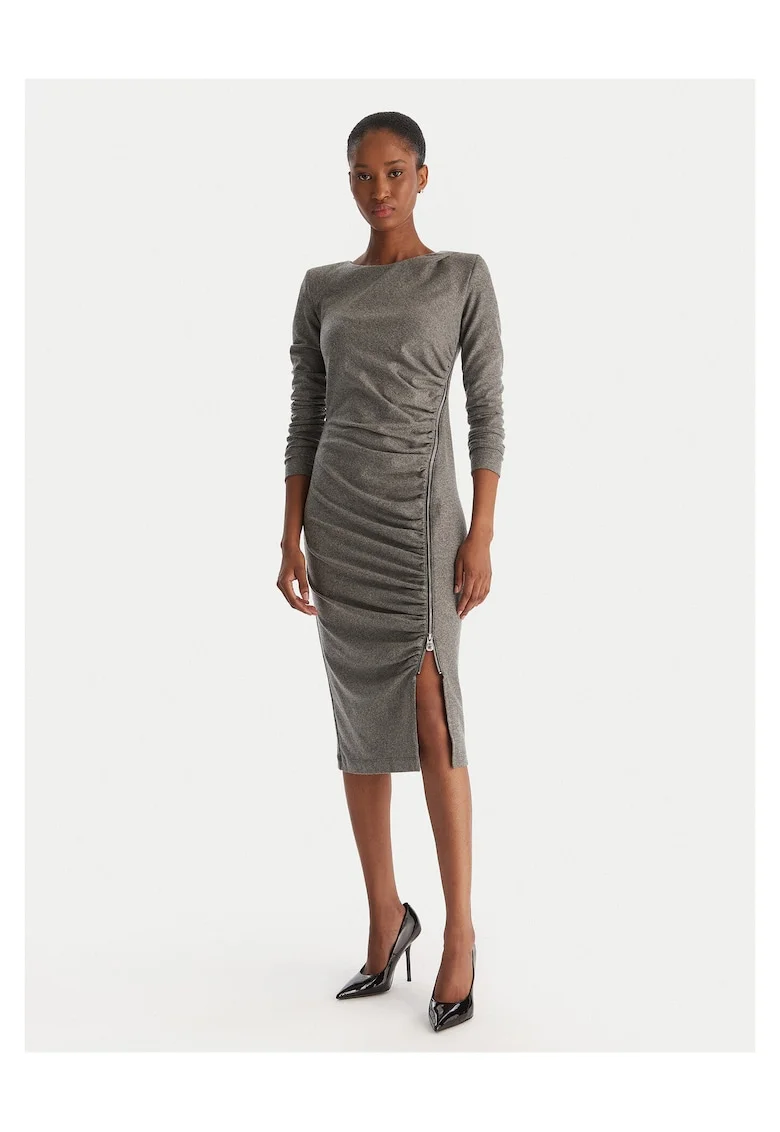 Rochie de cocktail dama  gri,
