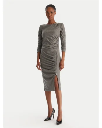 Rochie de cocktail dama  gri,