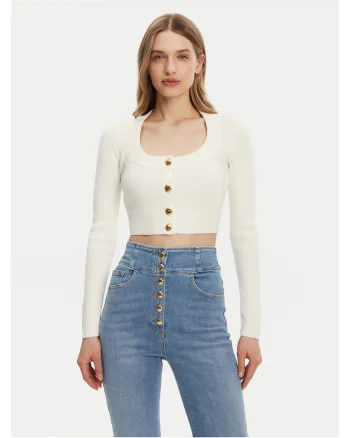 Cardigan dama  ecru