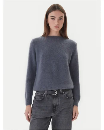 Pulover,  gri, moale, dama