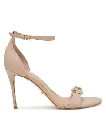 Sandale dama,  piele naturala, nude
