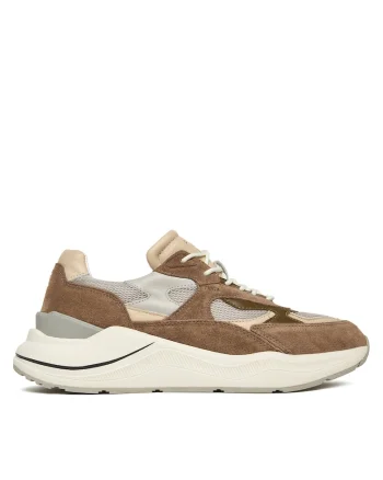 Tenisi barbati  piele naturala, maro, model Sand Fuga Mesh