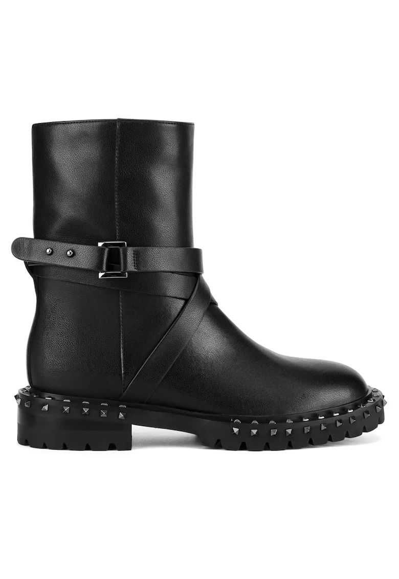 Botine negre  pentru femei, Negru