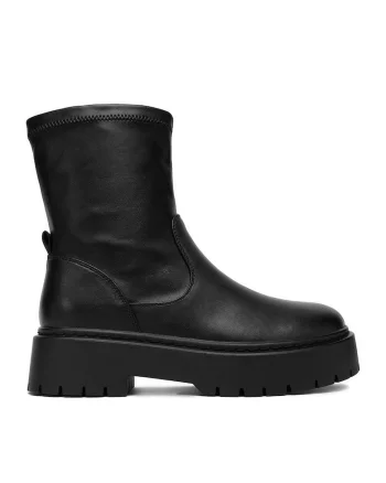 Botine dama  13123-41, negru, sintetic