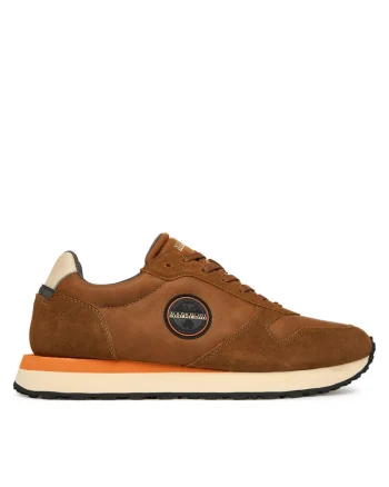 Tenisi barbati  piele naturala, Golden Brown, Maro