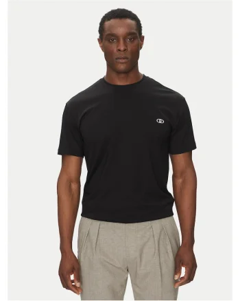 Tricou barbati  negru, din bumbac