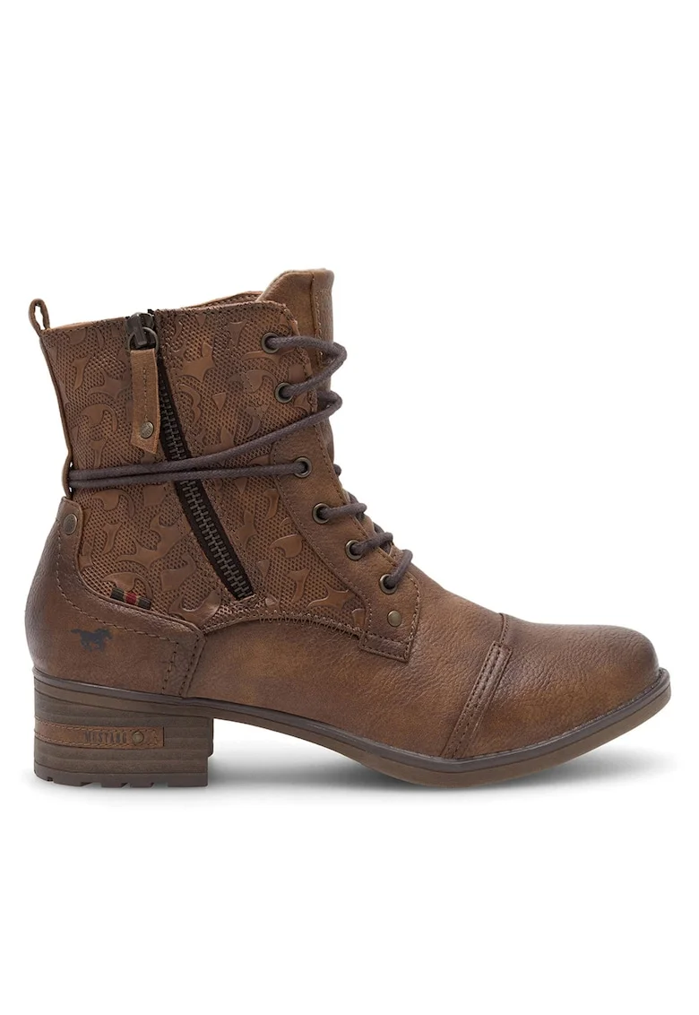 Botine dama 1229-508,  Textil, Maro