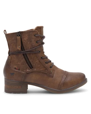 Botine dama 1229-508,  Textil, Maro