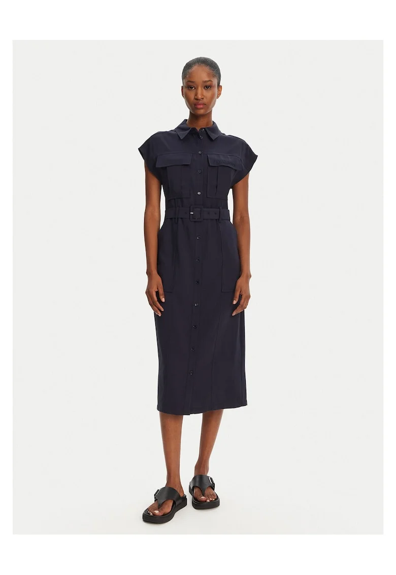 Rochie Camasa  bleumarin