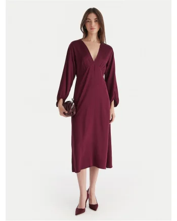 Rochie de Cocktail pentru femei  bordeaux,