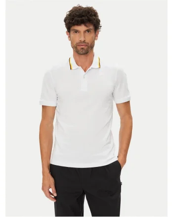 Tricou barbati  alb, bumbac