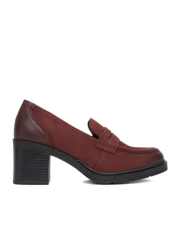 Pantofi dama CEO-WI23-VISA-01,  Piele naturala, Bordeaux