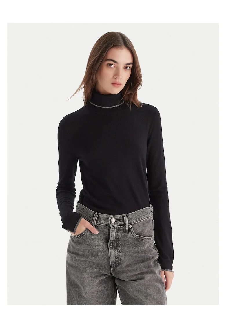 Pulover dama,  Negru,