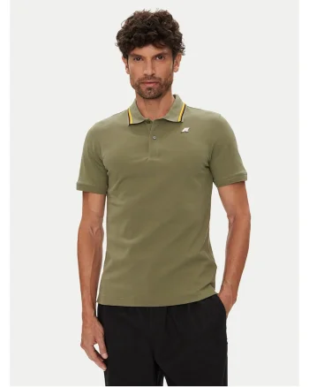 Tricou barbati  verde, bumbac