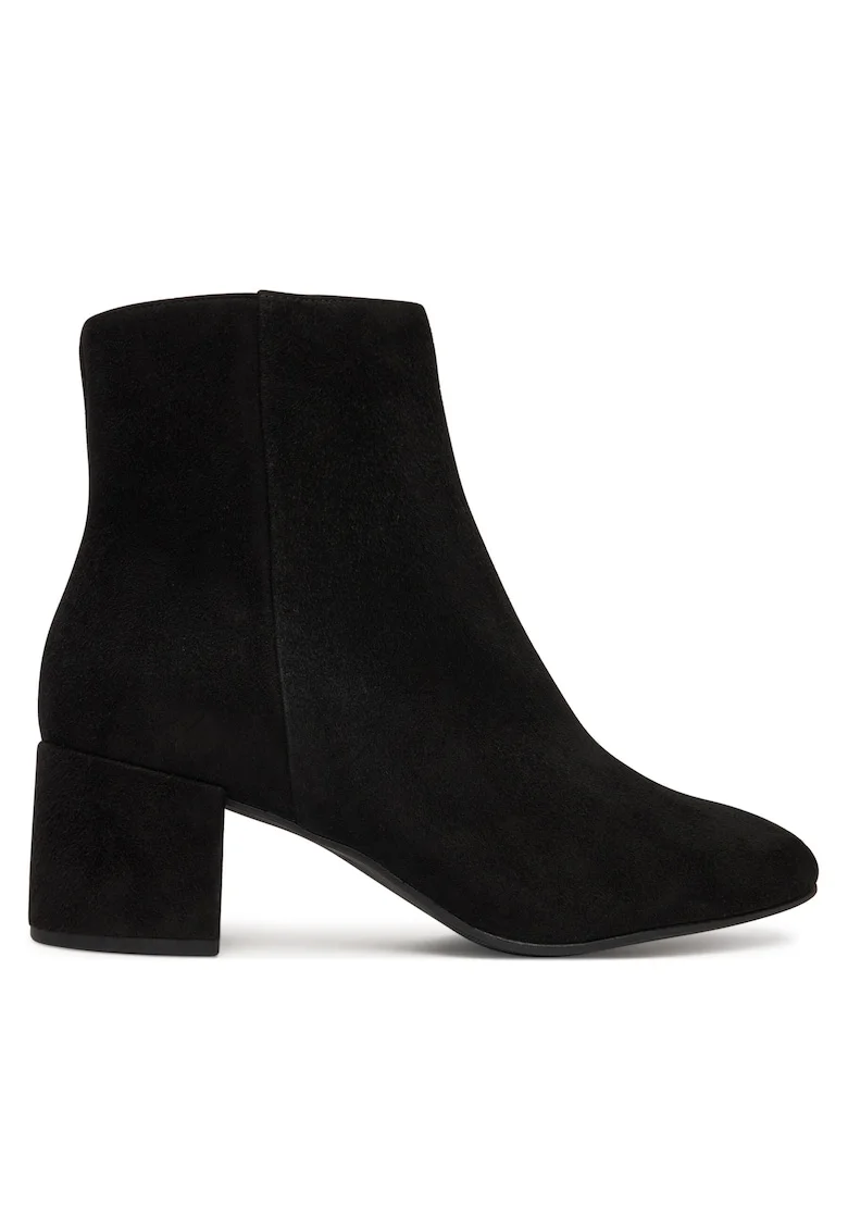 Botine dama Hogl piele naturala negru, Negru
