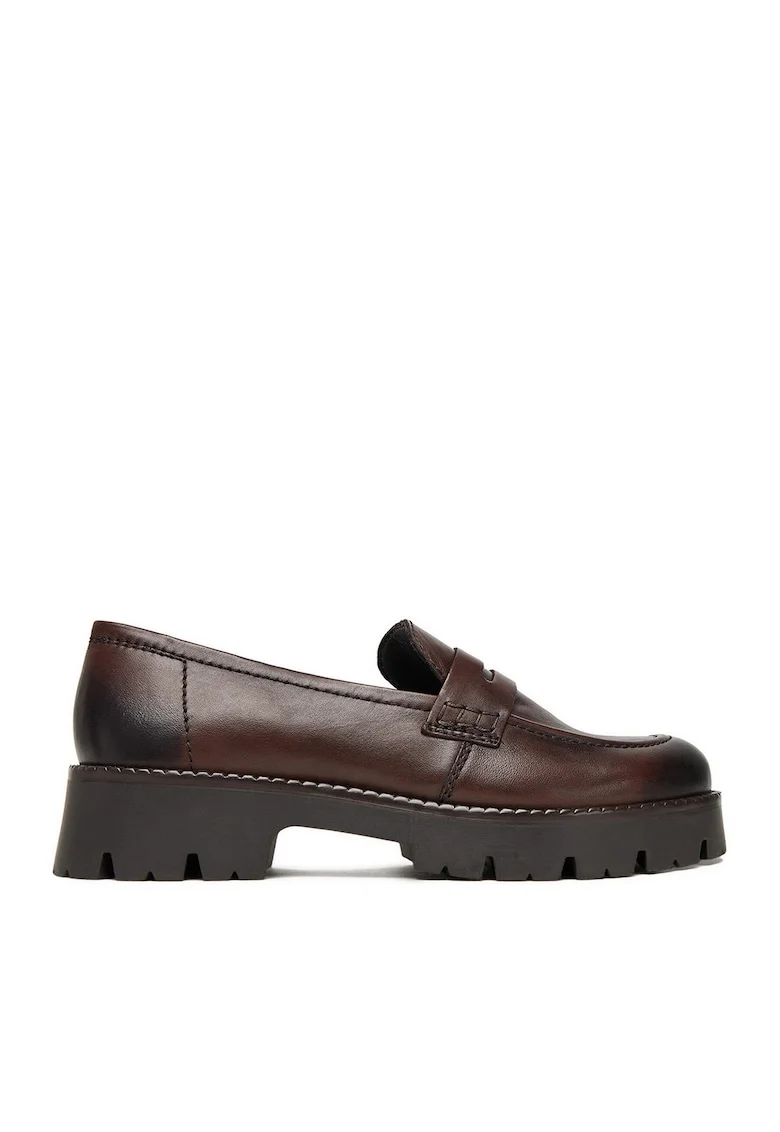 Mocasini dama,  piele naturala, culoare maro, CEO-WI16-780-03