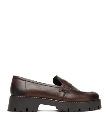 Mocasini dama,  piele naturala, culoare maro, CEO-WI16-780-03