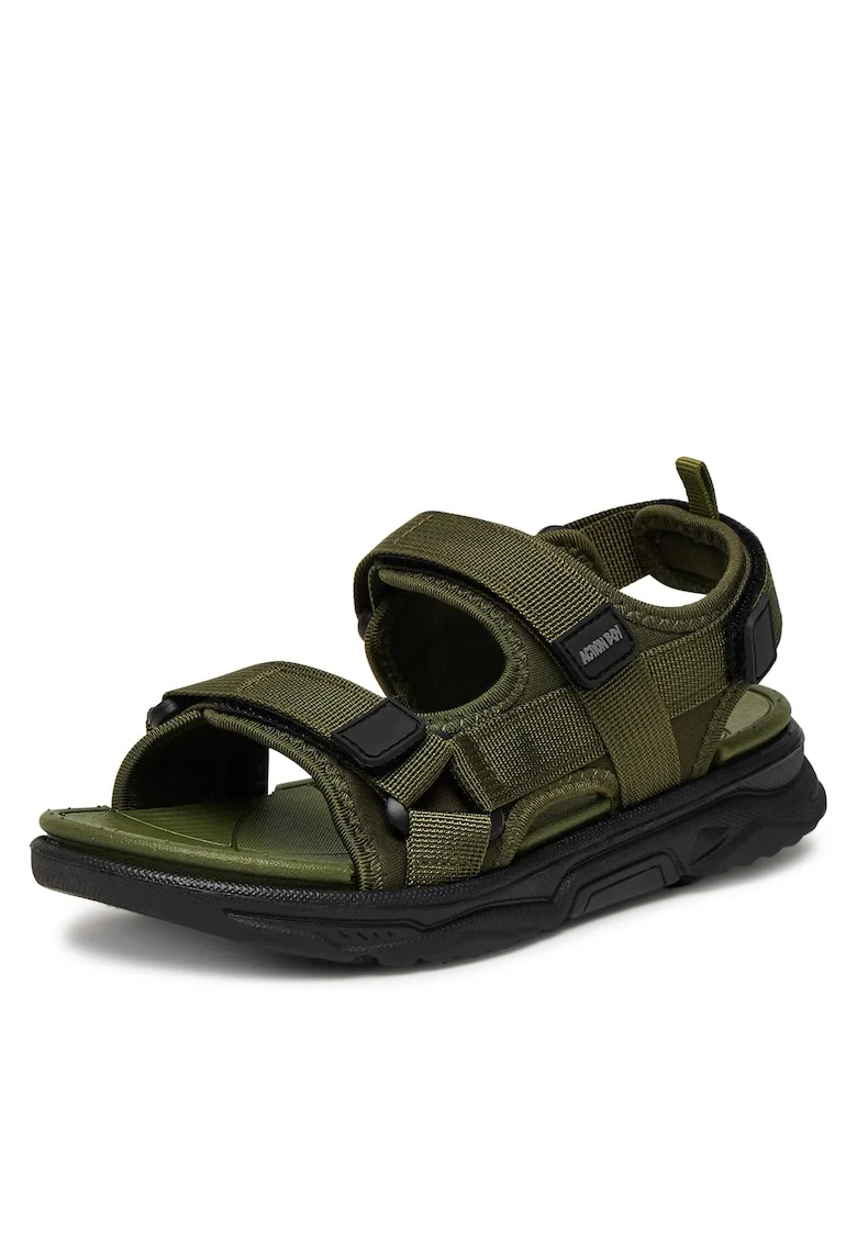 Sandale copii  kaki, textil