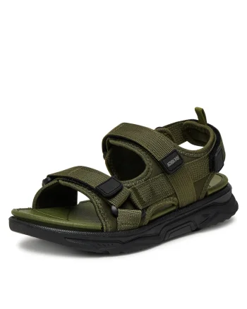 Sandale copii  kaki, textil
