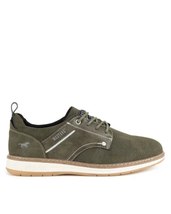 Caciula barbati  khaki 4197-303, material polbuity