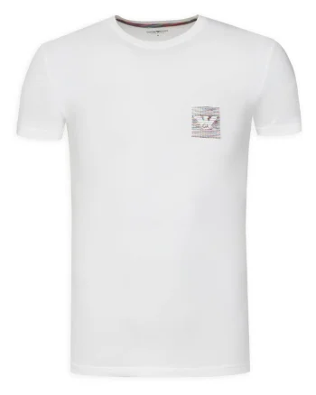 Tricou barbat,  alb, din bumbac