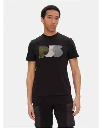 Tricou barbati  negru, bumbac