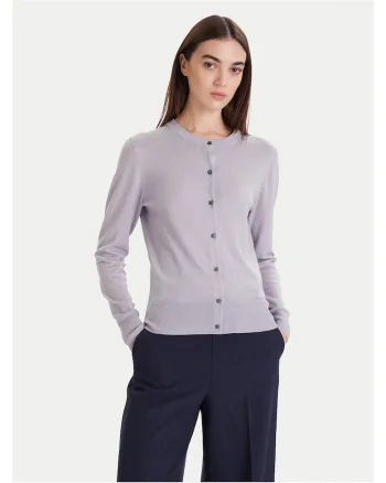 Cardigan dama  gri, tricotat