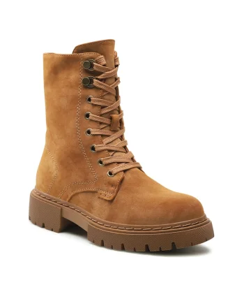 Ghete dama  model WS5899-04, piele ecologica, maro,
